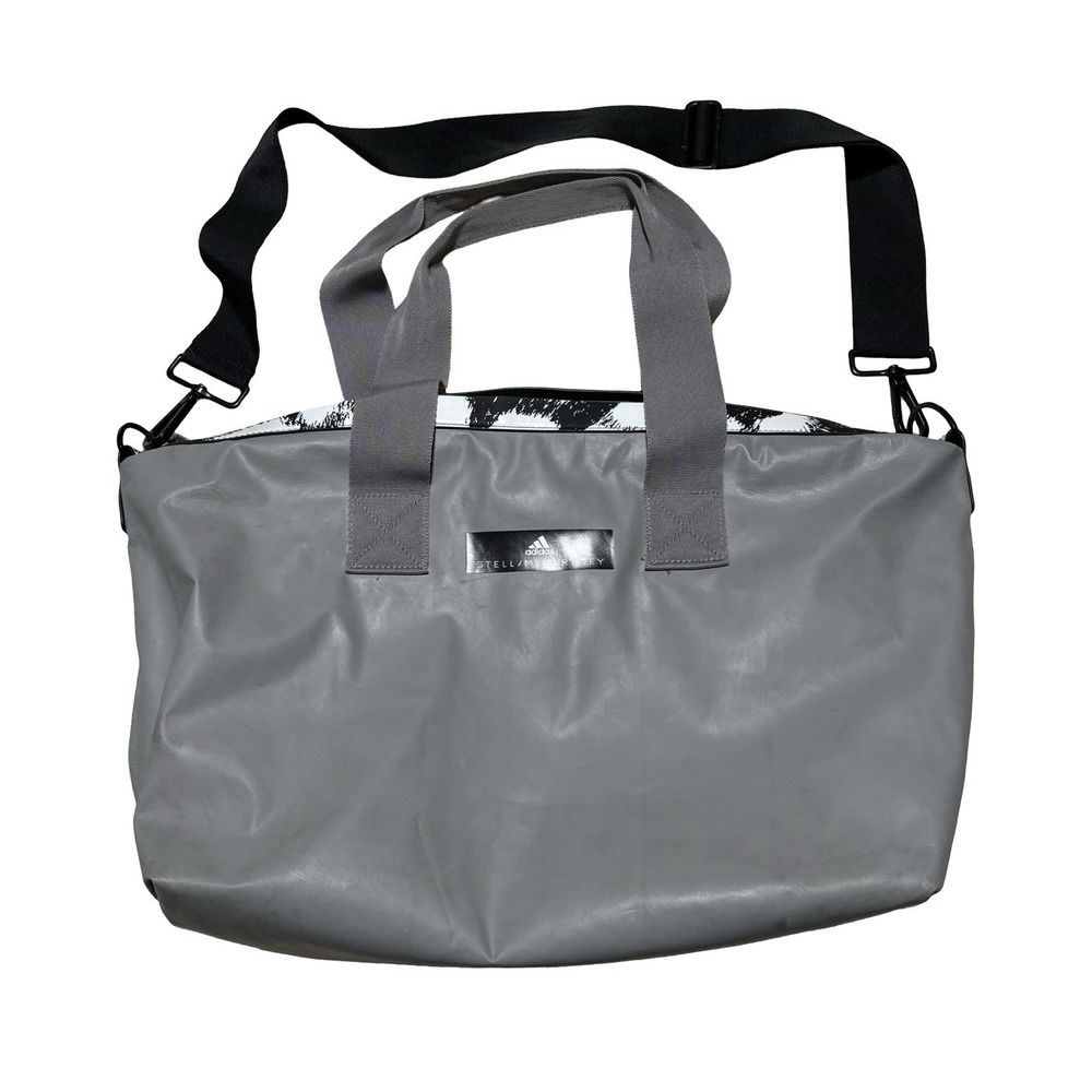 Adidas x Stella Mccartney 24/7 Studio Gym Travel Bag Gray Approx 21 x 11 x 8